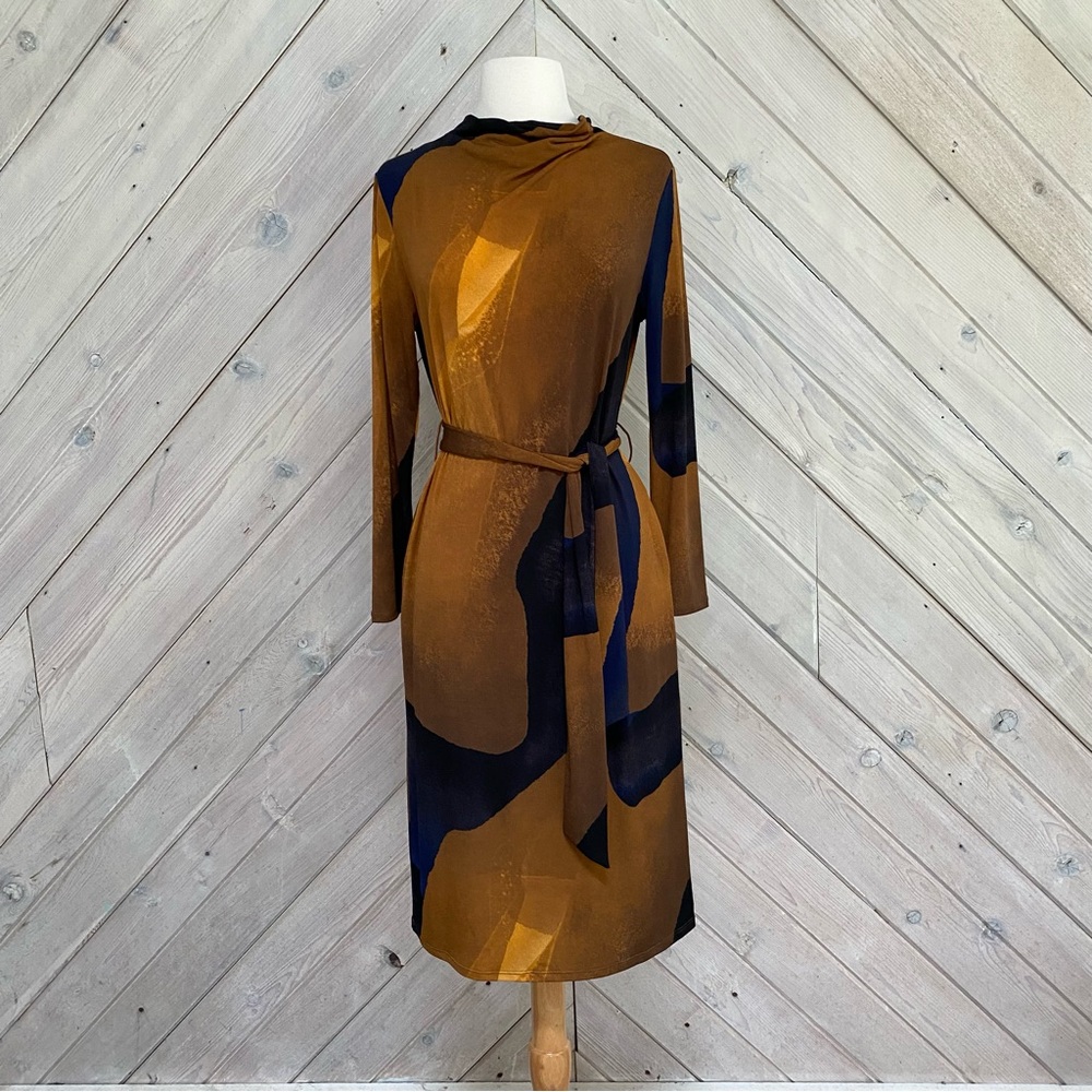 Clara SunWoo Abstract Print Dress